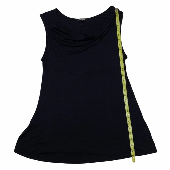 DAISY Fuentes Moda Cowl Neck Sleeveless Tunic Top - Picture 6 of 11